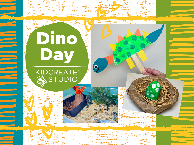 WELCOME WEEK- Dino Day- Pre Historic Sensory Time Workshop (18 Months-4 Years)