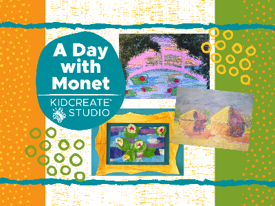 No School Day- A Day with Monet Mini Camp (5-12 Years)