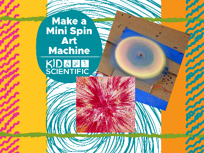 Kidcreate Studio - Woodbury. Make a Mini Spin Art Machine Workshop (5-12 Years)